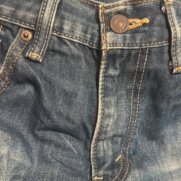 Levi's 511 Blue Straight Jeans with Vintage Appeal 32-30 Denim - Picture 11 of 11